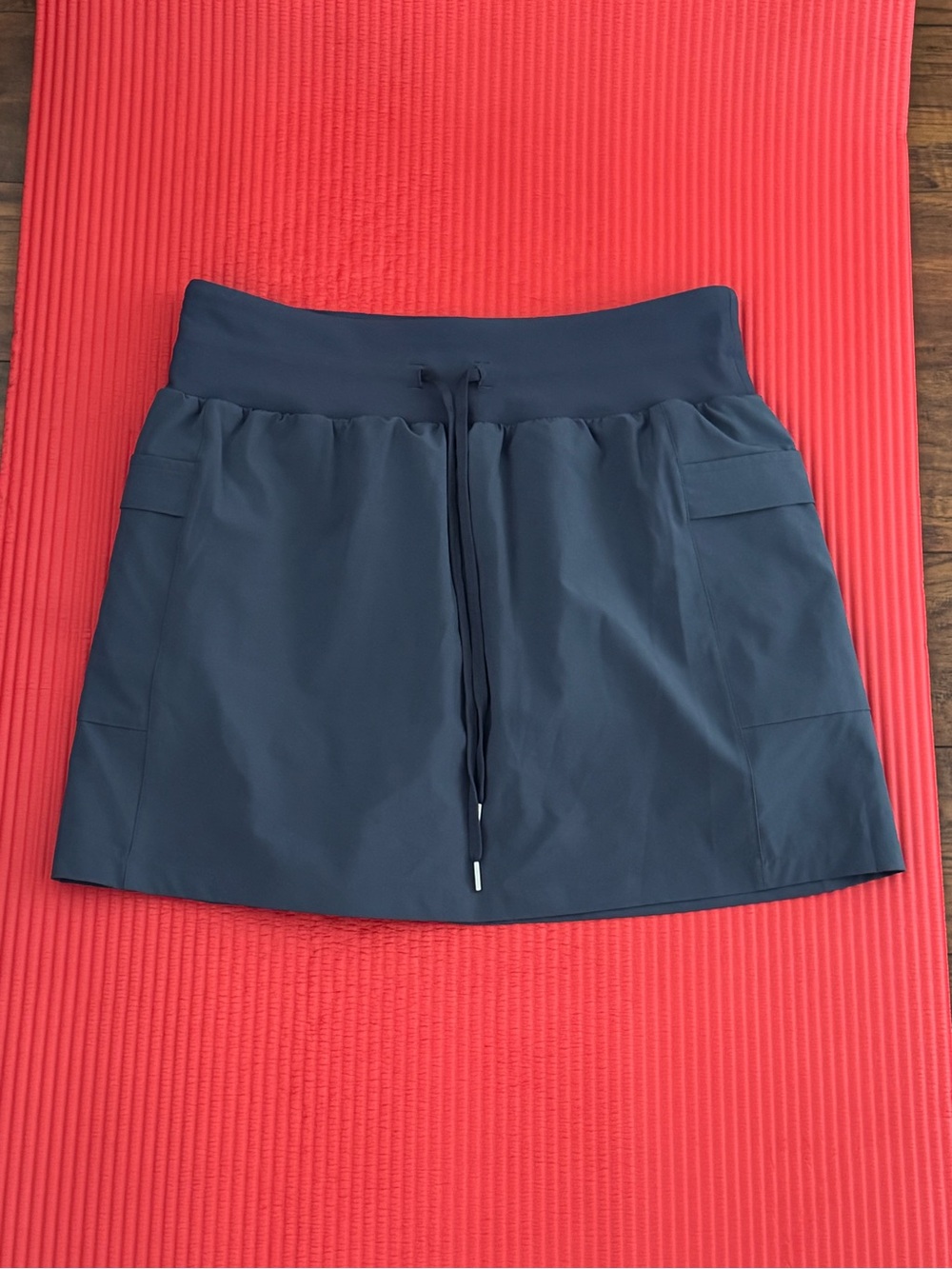 CALIA by Carrie Underwood Navy Athletic Drawstring Mini Skort